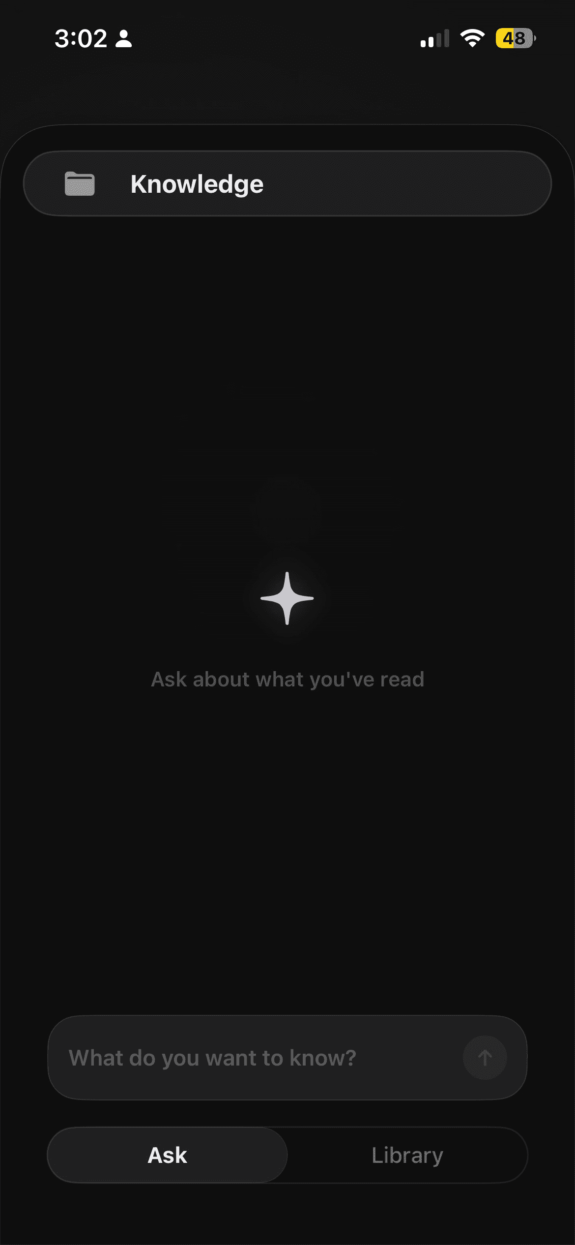 Knowledge panel answering a real question